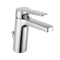 Однорычажный смеситель для умывальника на одно отверстие 110 KEUCO MOLL, 52702010000, с гарнитурой, хром 52702010000