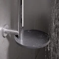 Душевой комплект с полкой KEUCO IXMO, 59587010911, 160x855x160 мм, хром/темно-серый 59587010911