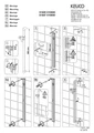 Душевая штанга KEUCO ELEGANCE, 51685010900, 900 мм, хром, латунь/пластик 51685010900