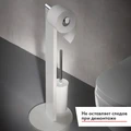 Набор для туалета Keuco 04986510101, напольный, белый/хром 4986510101