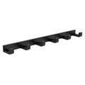 Вешалка на 6 крючков ABBER Westen AA1752B черная матовая 6168 - фото 57643
