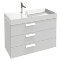 Тумба для раковины Jacob Delafon Rythmik EB1310-G1C, 100 см, цвет белый бриллиант EB1310-G1C