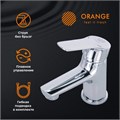 Orange Sofi M43-021cr однозахватный смеситель для раковины без донного клапана (подходит донный клапан Orange X1-004 cr) M43-021cr