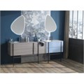 Тумба под раковину Jacob Delafon Nouvelle Vague 100 см, EB3031-G73, цвет - голубой шторм глянцевый EB3031-G73