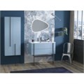 Тумба под раковину Jacob Delafon Nouvelle Vague 120 EB3033-M61, 2 ящика, с выступом, цвет - черный матовый EB3033-M61