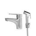 Orange Otto M22-022cr однозахватный смеситель для раковины с гигиеническим душем M22-022cr - фото 5796