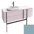 Тумба под раковину Jacob Delafon Nouvelle Vague 145 см, EB3043RU-M43, аквамарин мягкий EB3043RU-M43