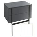 Тумба под раковину Jacob Delafon Nouvelle Vague 80 см, EB3054-G1C, цвет белый глянцевый EB3054-G1C