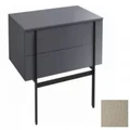 Тумба под раковину Jacob Delafon Nouvelle Vague 80 см, EB3054-NR2, цвет - коричневая кожа EB3054-NR2