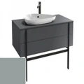 Тумба под раковину Jacob Delafon Nouvelle Vague EB3040-S46, 100 см, серый мышиный сатин EB3040-S46