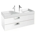 Тумба под раковину Jacob Delafon Rythmik EB1305-G1C, 120 см, цвет белый бриллиант EB1305-G1C
