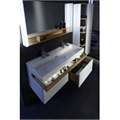 Тумба под раковину Jacob Delafon Terrace 120 см, EB1188-F26, подвесная, цвет - сливовый лак EB1188-F26