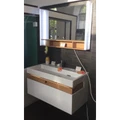 Тумба под раковину Jacob Delafon Terrace EB1187-G1C, 100 см, подвесная, цвет белый лак EB1187-G1C