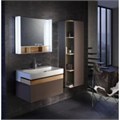 Тумба под раковину Jacob Delafon Terrace EB1187-M61, 100 см, подвесная, цвет черный мягкий EB1187-M61