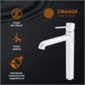 Orange Karl M05-121cr однозахватный смеситель для накладной раковины без донного клапана (подходит донный клапан Orange X1-004 cr) M05-121cr