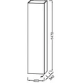 Пенал Jacob Delafon Rythmik, EB1850D-E70, цвет Арлингтонгский Дуб, петли справа EB1850D-E70