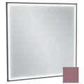 Зеркало Jacob Delafon Allure EB1435-S37, 80 х 80 см, с подсветкой, бесконтактным выключателем, лакированная рама нежно-розовый сатин EB1435-S37