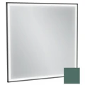 Зеркало Jacob Delafon Allure EB1435-S49, 80 х 80 см, с подсветкой, бесконтактным выключателем, лакированная рама эвкалипт сатин EB1435-S49