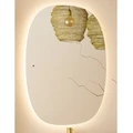 Зеркало Jacob Delafon Bastille EB2231-NF, 90 x 65 см, светодиодная подсветка, сенсорный выключатель, горизонтальная и вертикальная установка EB2231-NF