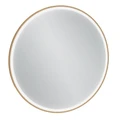 Зеркало Jacob Delafon Odeon Rive Gauche EB1290-GLD, 90 см, с подсветкой, рама золото EB1290-GLD