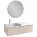 Зеркало Jacob Delafon Odeon Rive Gauche EB1290-S37, 90 см, с подсветкой, лакированная рама нежно-розовый сатин EB1290-S37