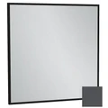Зеркало Jacob Delafon Silhouette EB1423-S17, 60 х 60 см, лакированная рама серый антрацит сатин EB1423-S17