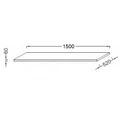 Столешница Jacob Delafon Parallel EB51-1500, 150 см EB51-1500-N18