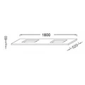 Столешница Jacob Delafon Parallel EB55-1800, 180 см EB55-1800-N18