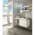 Столешница Jacob Delafon Parallel EB56-1000-N18, 100 см, белый блестящий EB56-1000-N18