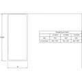Душевой уголок Jacob Delafon Serenity, 90 x 90 см, распашная дверь, профиль хром, E14P90-GA/E14F90-GA E14P90-GA/E14F90-GA