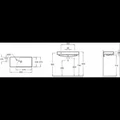 Подвесная раковина Jacob Delafon Rythmik EXP112-Z-00, 80 см, белая EXP112-Z-00