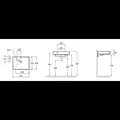 Подвесная раковина Jacob Delafon Rythmik EXQ112-Z-00 EXQ112-Z-00