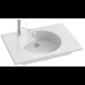 Раковина Jacob Delafon Odeon Rive Gauche EXAX112-00, 70 см, керамика, белая EXAX112-00