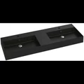 Раковина Jacob Delafon Vivienne, EXX112-NGM, 140 см, двойная, черная матовая EXX112-NGM