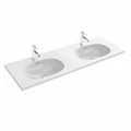 Раковина двойная Jacob Delafon Bastille EXBY112-Z-00, 141 х 51.5 см, цвет белый EXBY112-Z-00