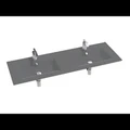 Раковина двойная стеклянная Jacob Delafon Vox EB2100-DD2, 140 х 46 см, серая глянцевая EB2100-DD2