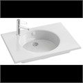 Раковина из огнеупорной керамики Jacob Delafon Odeon Rive Gauche EXAX112-Z-00, 70 см, белая EXAX112-Z-00