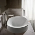 Раковина накладная Jacob Delafon (Kohler) Chalice 31701T-0, 58 х 38 см, c переливом, цвет белый 31701T-0