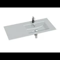 Раковина стеклянная Jacob Delafon Vox EB2102-DD1, 100 х 46 см, правая, белая глянцевая EB2102-DD1