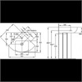 Раковина угловая Jacob Delafon Odeon Up E4710-00 50 х 50 см E4710-00