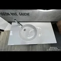 Раковина-столешница Jacob Delafon Odeon Rive Gauche EXAU112-Z-00, 100 см EXAU112-Z-00
