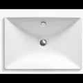 Раковина-чаша Jacob Delafon Reve E4819-0, 55 см, фарфор, белая, логотип Kohle E4819-0