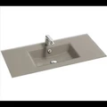 Стеклянная раковина Jacob Delafon Sherwood EB1830RU-DE5 100 см, матовый базальт EB1830RU-DE5