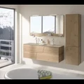 Стеклянная раковина Jacob Delafon Sherwood EB1831RU-DE5 120 см, матовый базальт EB1831RU-DE5