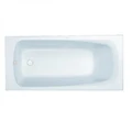 Гидромассажная акриловая ванна  Jacob Delafon Patio E6812RU-01 SOFT WH, 170 х 70 см, каркас в подарок, белая, форсунки белые E6812RU-01 SOFT WH