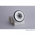 Гидромассажная акриловая ванна Jacob Delafon Evok E60270-00 LINE CR, 190 х 90 см, белая, форсунки хром E60270-00 LINE CR