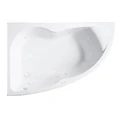 Гидромассажная акриловая ванна Jacob Delafon Micromega Duo Chromo E60220RU-00 LINE WH, 170 х 105 см, правая, белая, форсунки белые E60220RU-00 LINE WH