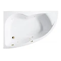 Гидромассажная акриловая ванна Jacob Delafon Micromega Duo Chromo E60220RU-00 SOFT GL, 170 х 105 см, правая, белая, форсунки золото E60220RU-00 SOFT GL