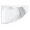 Гидромассажная акриловая ванна Jacob Delafon Micromega Duo Chromo E60221RU-00 ULTRA WH, 170 х 105 см, левая, белая, форсунки белые E60221RU-00 ULTRA WH