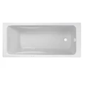 Гидромассажная акриловая ванна Jacob Delafon Odeon Up E6057RU-00 SOFT WH, 160 х 75 см, белая, форсунки белые E6057RU-00 SOFT WH